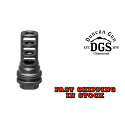 SilencerCo ASR Muzzle Brake 5.56MM 1/2X28 Nitride Finish Black
