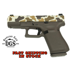 GLOCK 19 (V) 9MM FXD 5.5 COMM 15RD Duck Camo Cerakote