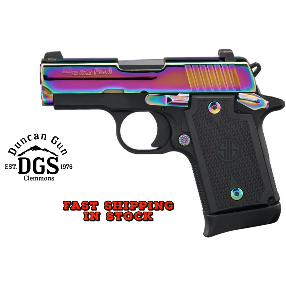 SIG P938 9MM 3 RAINBOW SAO 7RD