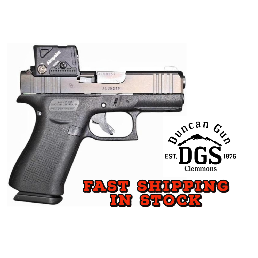 GLOCK 43X 9MM WITH AIMPOINT