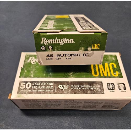 45 auto 185 gr. FMJ 50ct.