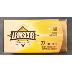 Armscor 22LR Copper 36 grain hollow point 50ct