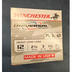 Winchester 12 ga 2 3/4  1 1/8 7.5 shot