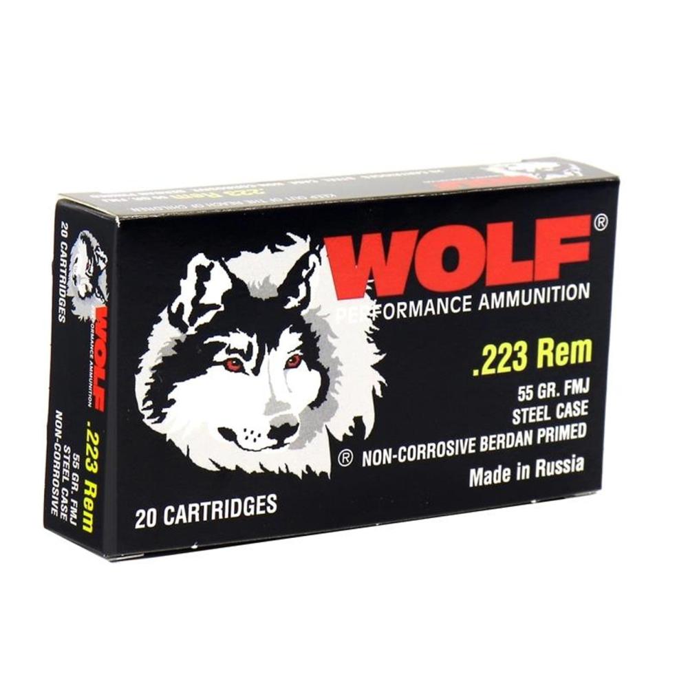 wolf .223 55gr FMJ