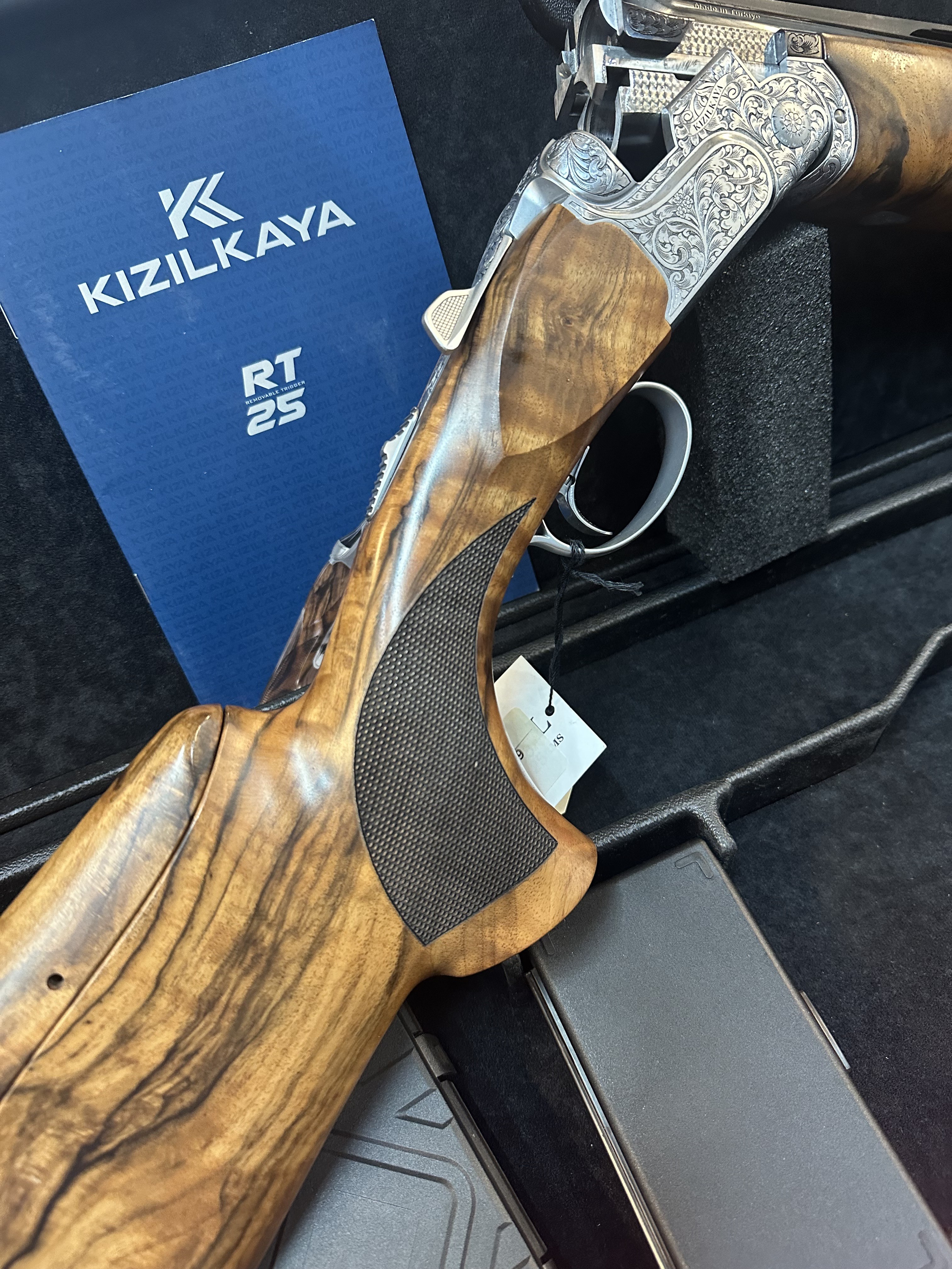 Kizilkaya RT25 SLX 12 Shotgun - #3 Turkish Walnut 32"-img-0