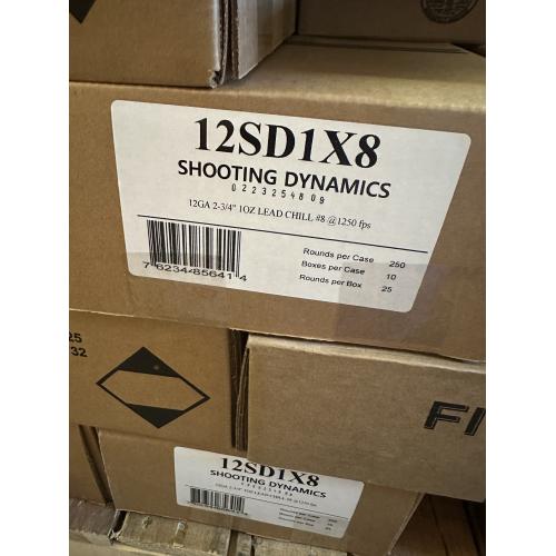 Fiocchi SD 1250fps 1oz #8