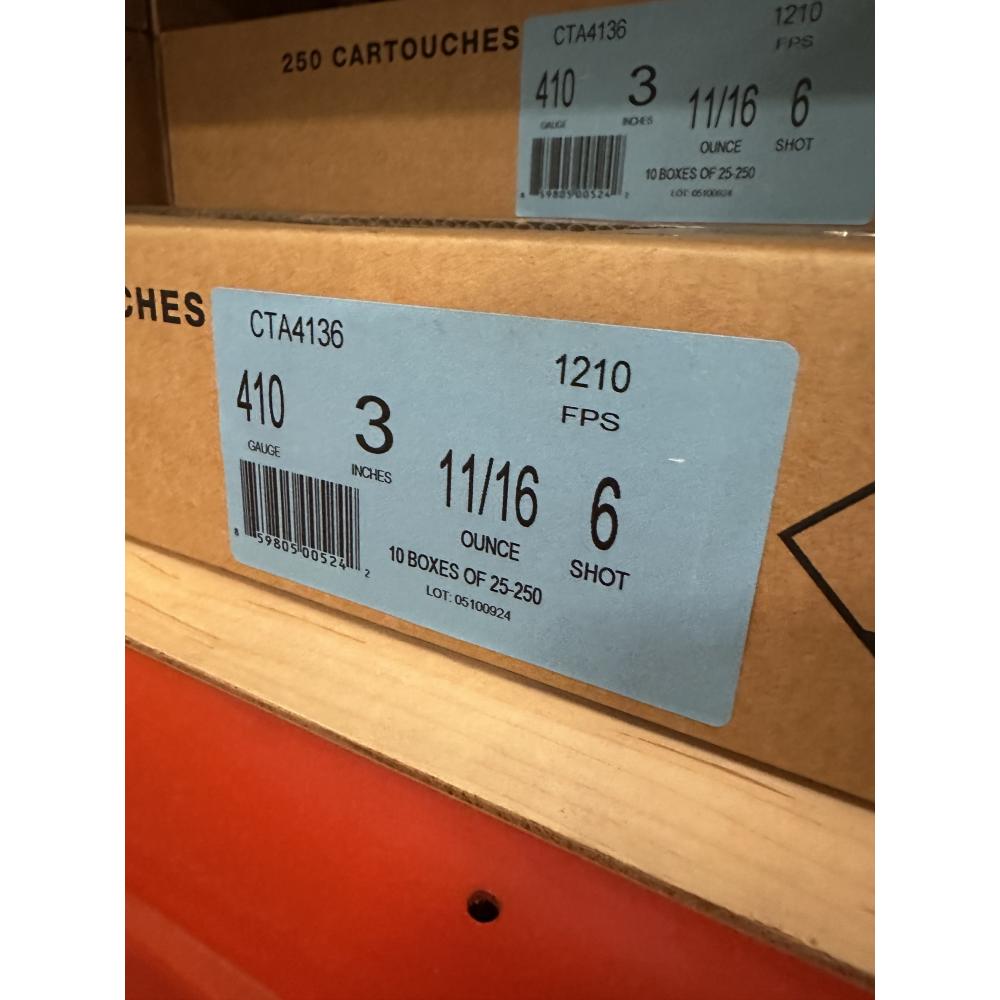 CHALLENGER 410g 3" #6 in 1210fps 11/16oz