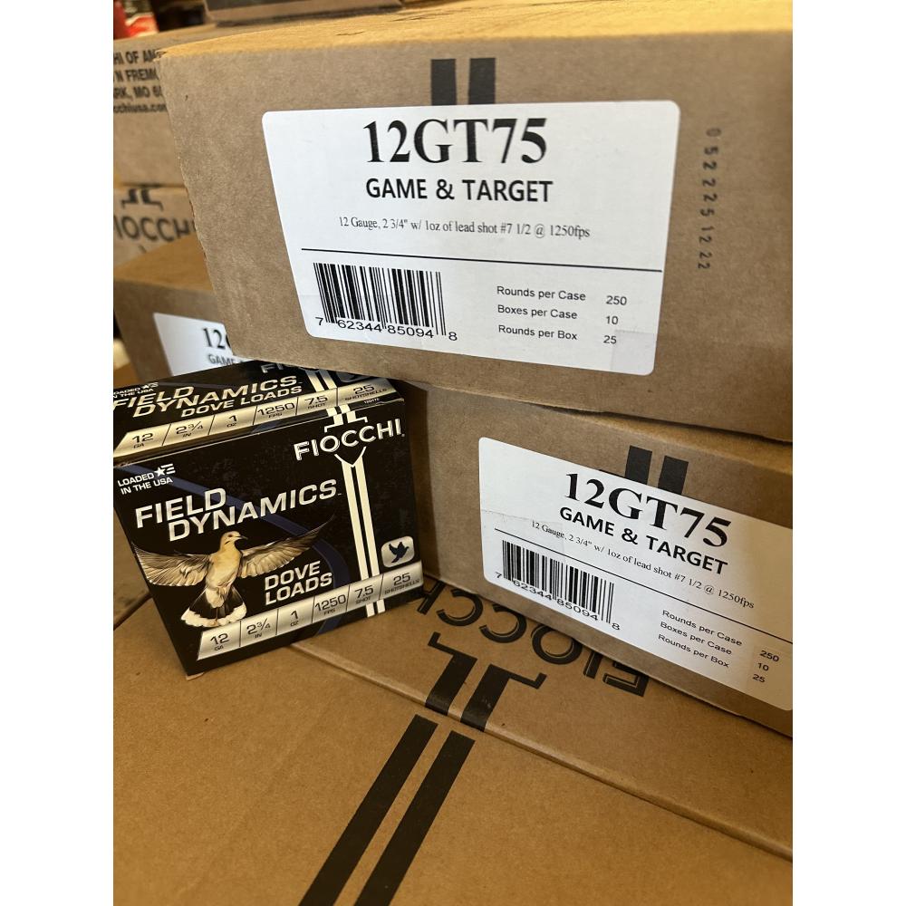 Fiocchi Game Load 1250fps 1oz #7.5