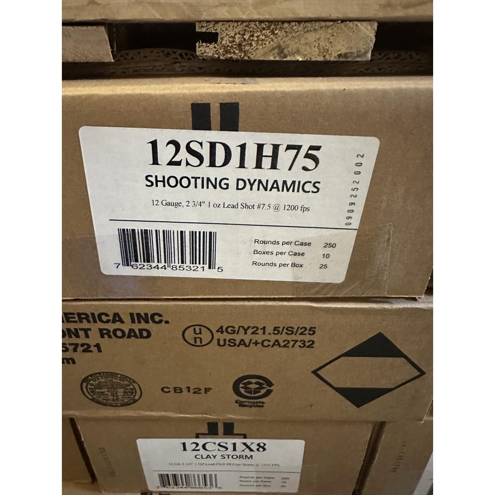 Fiocchi SD 1200fps 1oz #7.5