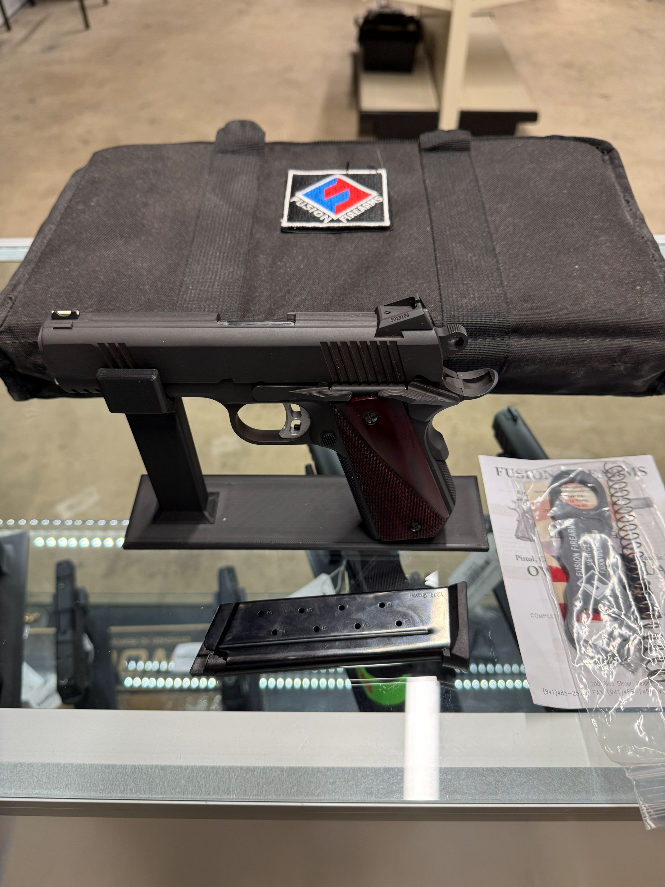 Fusion Firearms Riptide-C 1911 9mm 4.25" 10rd Pistol - Black-img-2