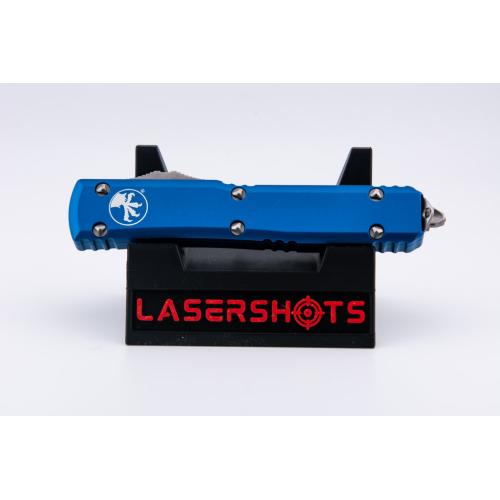 Microtech Ultratech Bayonet - Blue Handle - Satin Standard