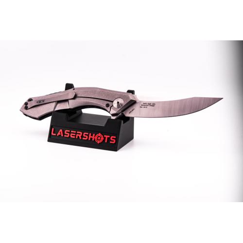 Zero Tolerance 0462 Sinkevich Flipper - Red Carbon Fiber / Titanium