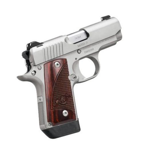 Kimber Micro9 Stainless with Rosewood grips. 9mm
