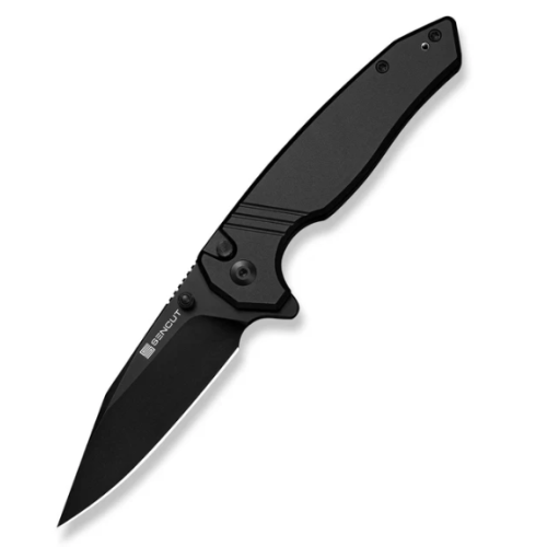 Sencut Selkyris Blackout Button Lock Knife S25068-1