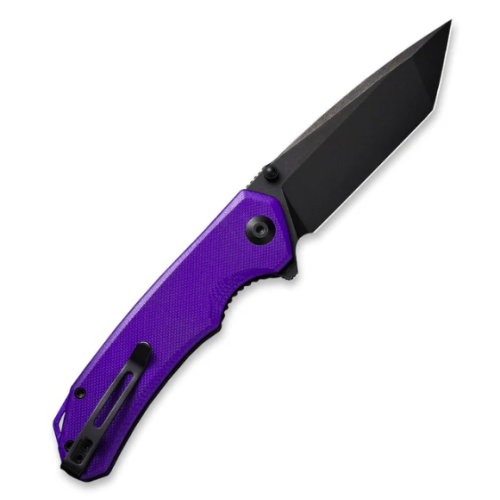 CIVIVI Brazen Button Lock Knife Purple G10 C2023D