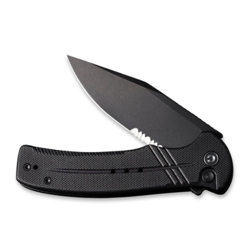 CIVIVI Cogent Button Lock C20038E-1 Blk G10 Serrated