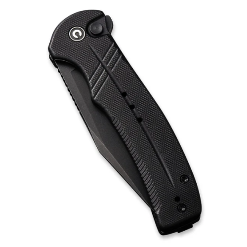 CIVIVI Cogent Button Lock C20038E-1 Blk G10 Serrated