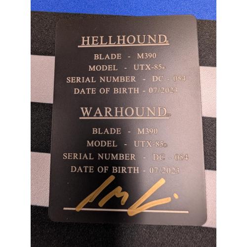 Microtech UTX-85 Death Card Signature Series Set