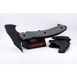 Toor Knives Tomahawk - Stealth Gray - D2 Black KG Gunkote