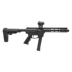 FoxTrot Mike 9mm Pistol, Arm Brace, takes Glock mags