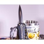 Heretic Knives – Manticore-E OTF Knife Black w/Fat CF