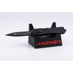 MicroTech Dirac D/E Tactical - Black Handle - Black Blade