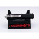 Microtech Dirac D/E - Black Handle - Stonewash Standard