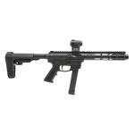 FoxTrot Mike 9mm Pistol, Arm Brace, takes Glock mags