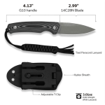 CIVIVI Altus Fixed Blade Knife G10 14C28N C20076B-2