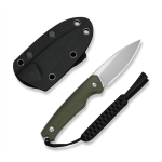 CIVIVI Altus Fixed Blade Knife OD Green G10 C20076B-1