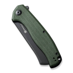 Sencut Traxler Flipper Knife Green Micarta S20057C-4
