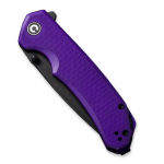 CIVIVI Brazen Button Lock Knife Purple G10 C2023D