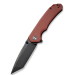 CIVIVI Brazen Tanto Flipper Knife Burgundy C2023B