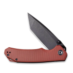 CIVIVI Brazen Tanto Flipper Knife Burgundy C2023B
