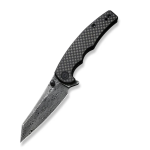 CIVIVI P87 Damascus Flipper Carbon Fiber C21043-DS1