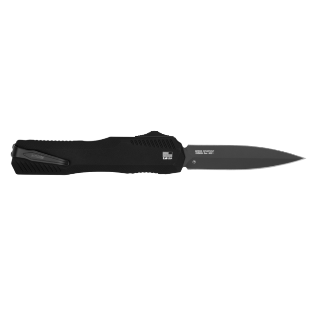 USA-Made Kershaw Livewire 9000DE Double-Edge OTF