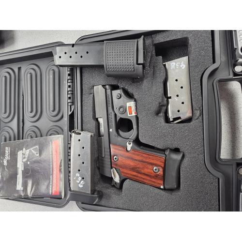SIG SAUER P938 WITH SIG SAUER LASER