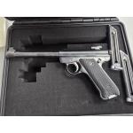 RUGER MARK I. 5 MAGS AND HARD CASE.