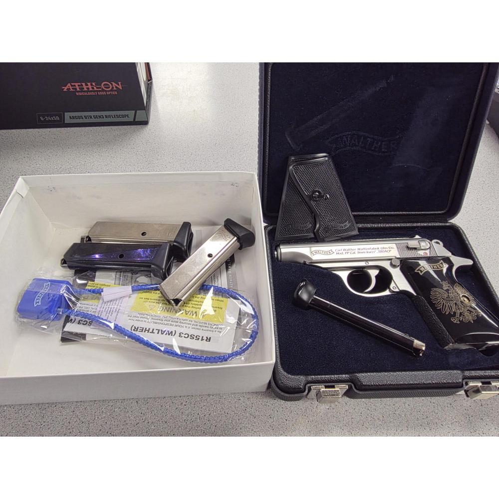 WALTHER PPK WITH 4 MAGS