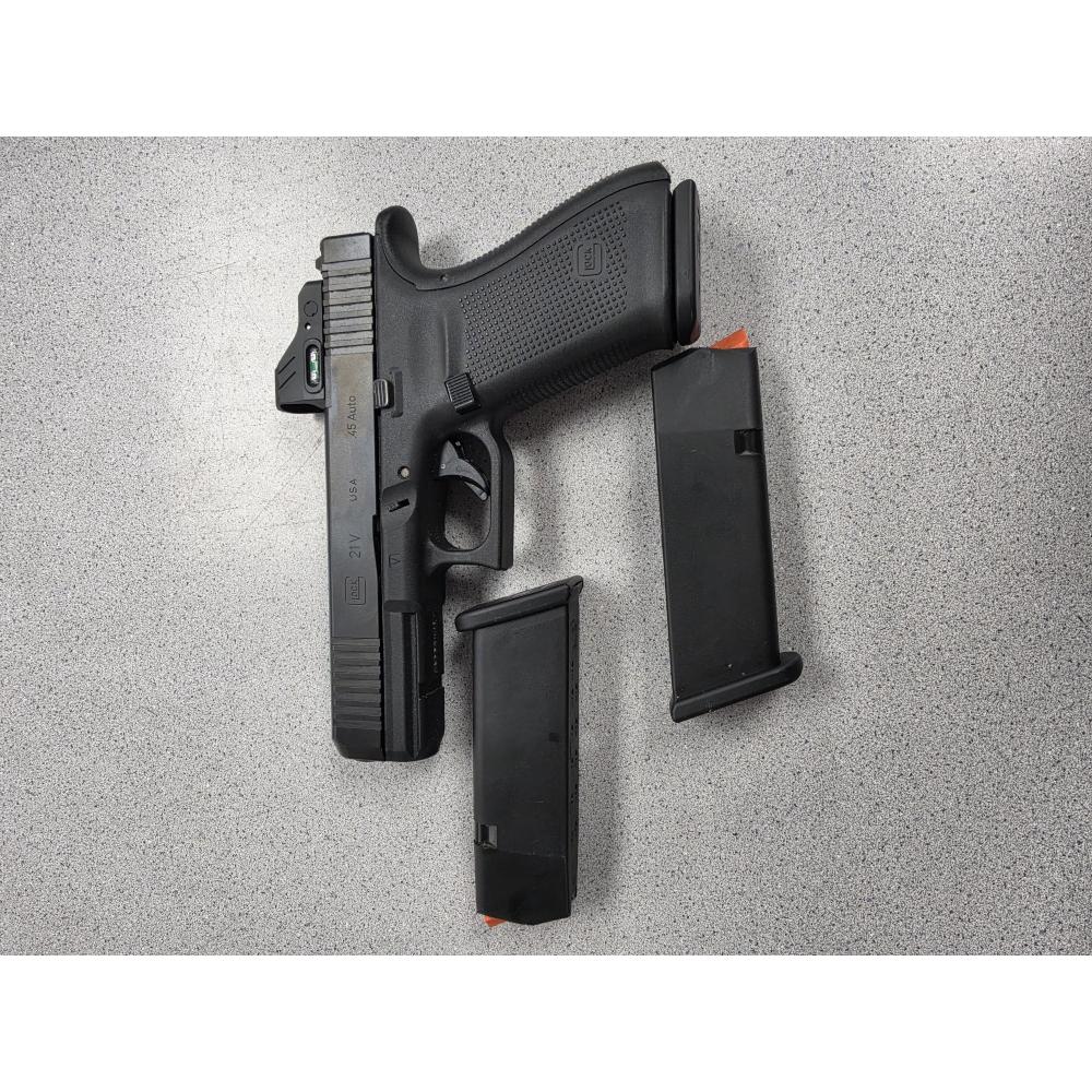 GLOCK G21V WITH ATHLON RED DOT