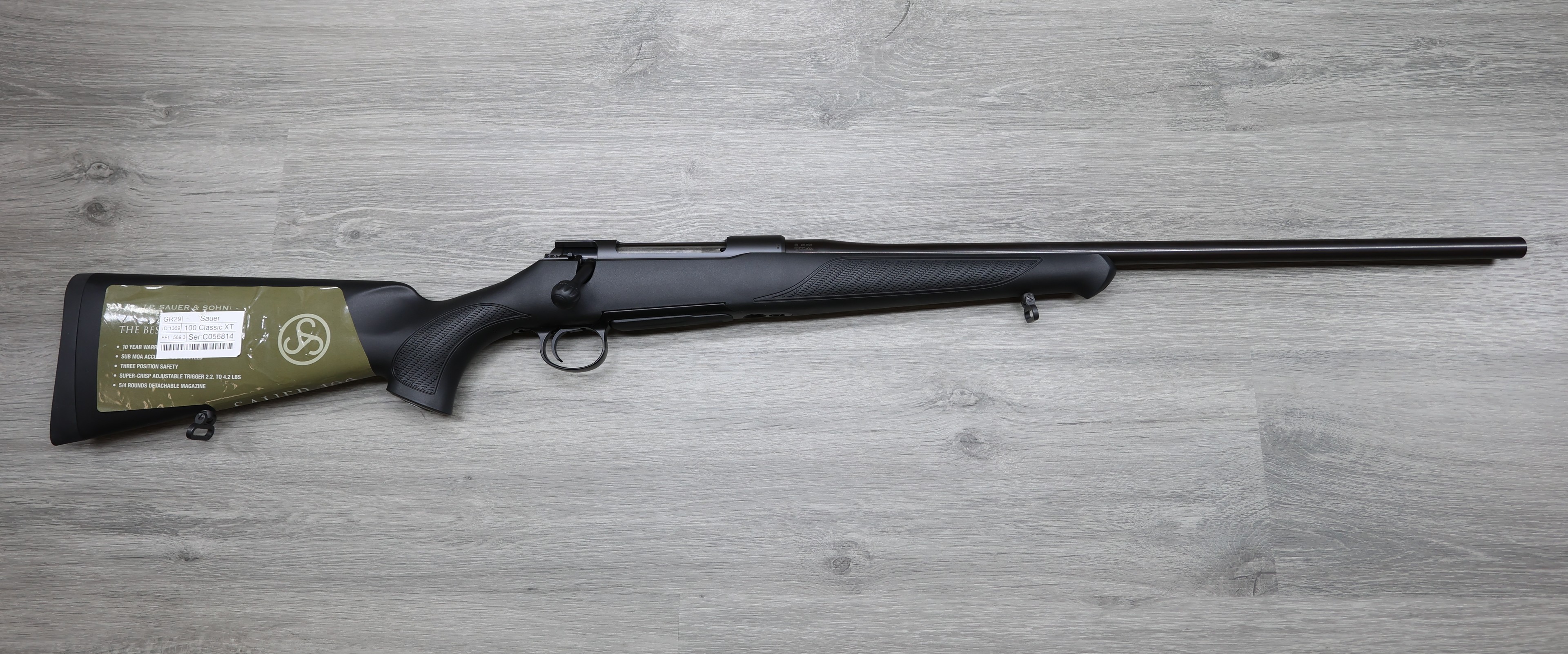 Sauer 100 Classic XT .300 Win Mag - Like New - 24" Blued Barrel-img-1