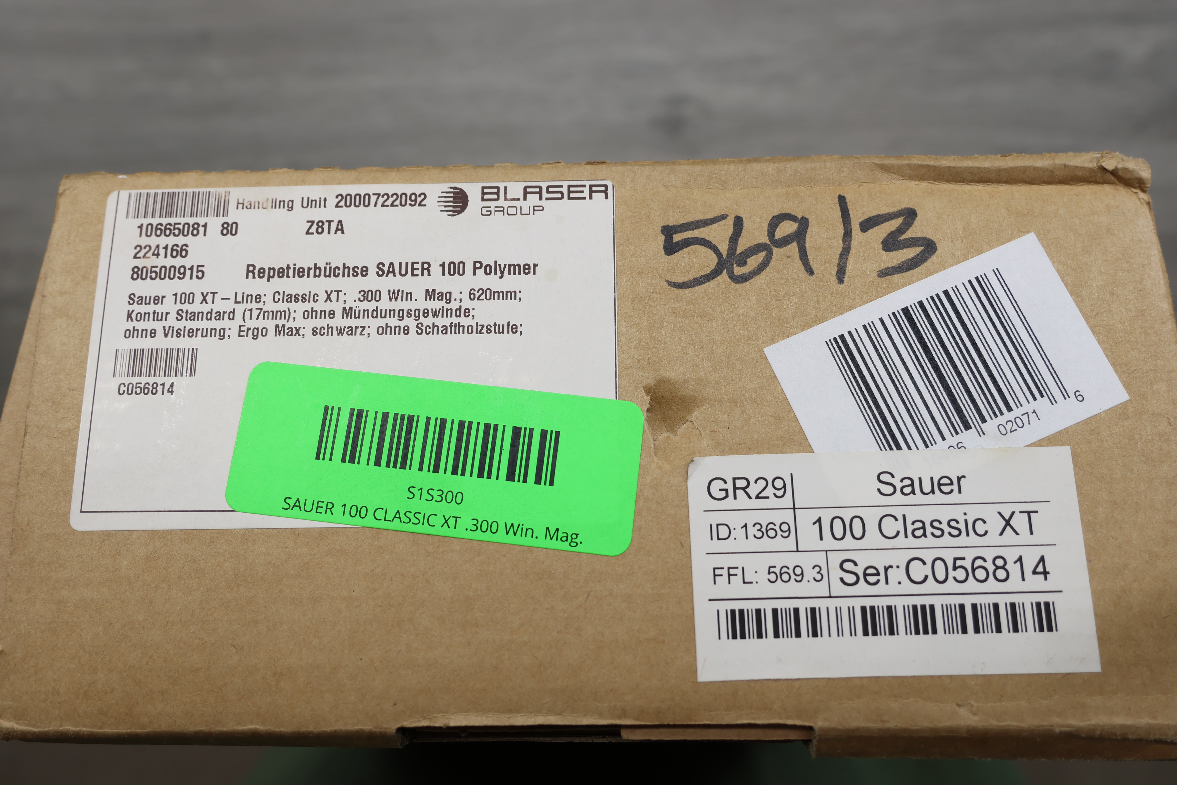 Sauer 100 Classic XT .300 Win Mag - Like New - 24" Blued Barrel-img-2