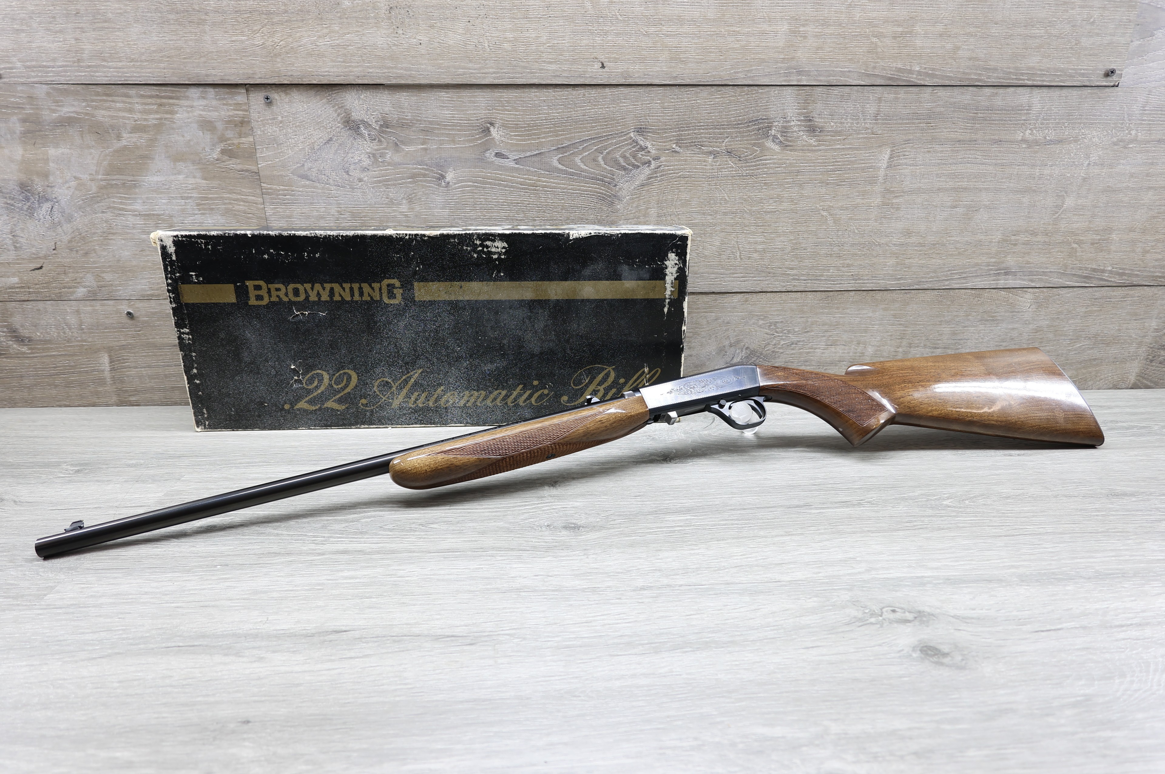 Browning SA-22 Grade 1 Takedown .22 LR - Original Box - 1980 Miroku-img-0