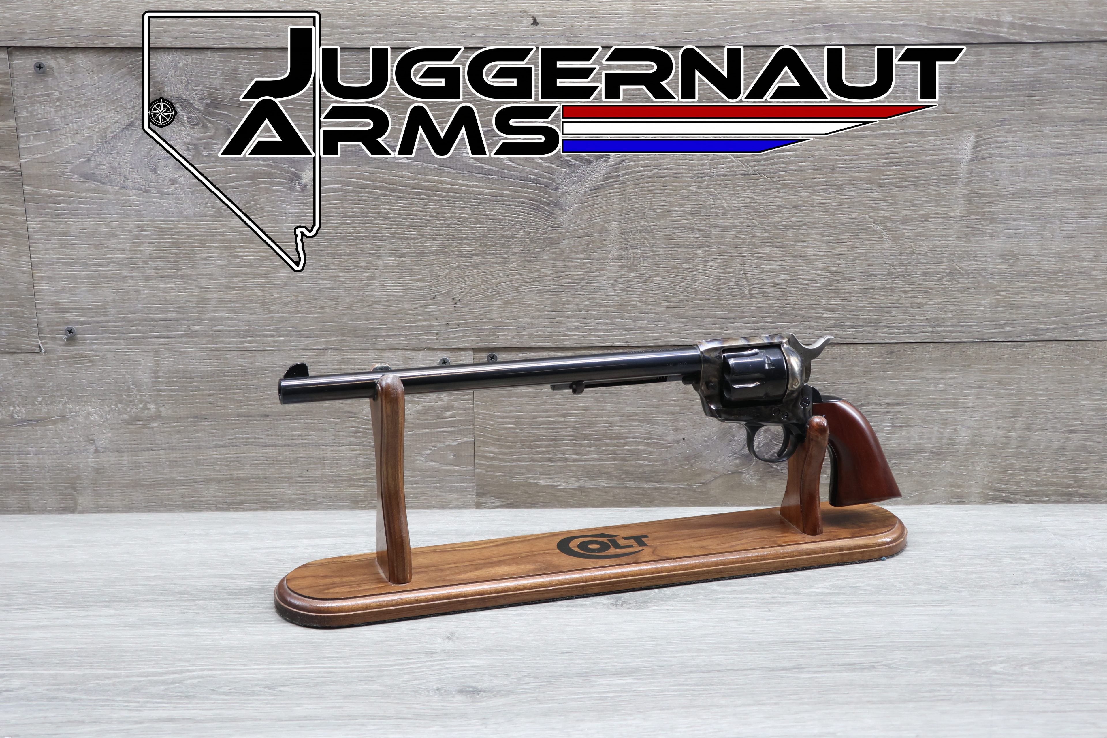 Pietta Great Western II 12" Buntline .45 LC, Display Stand - Colt SAA-img-0