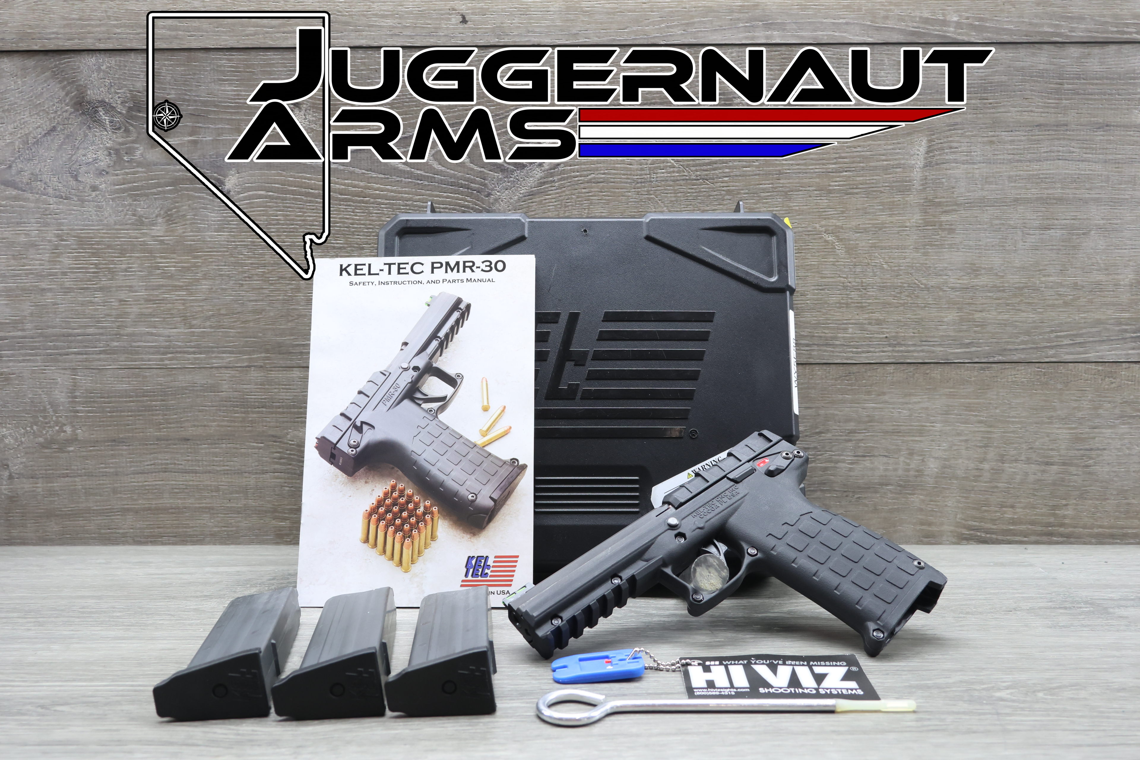 Kel-Tec PMR-30 .22 WMR - All Black, Box & 3 Mags - Excellent - 22 Magnum-img-0