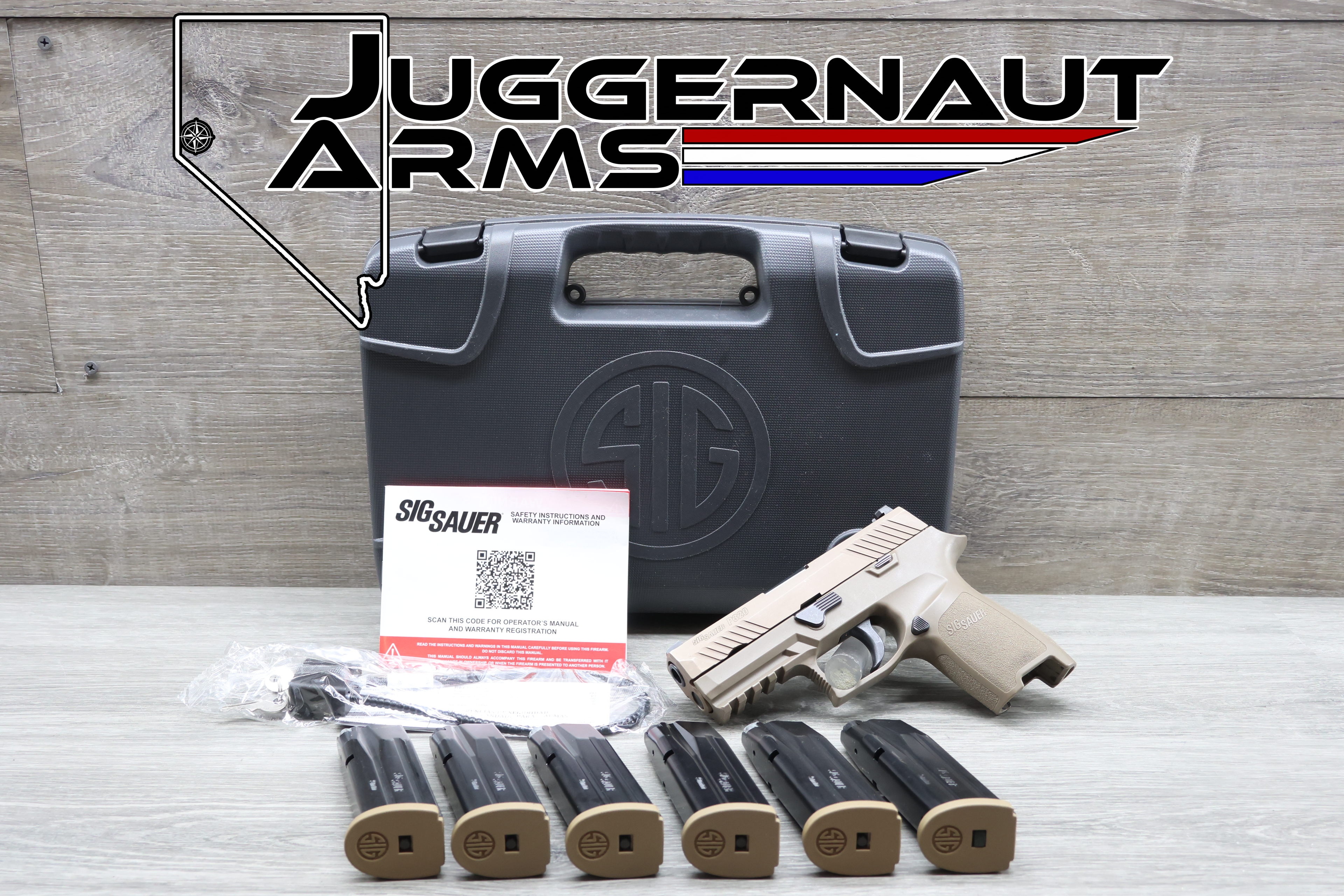Sig Sauer P320 Compact 9mm - FDE - OEM Box - Penny Auction - NO RESERVE!-img-0
