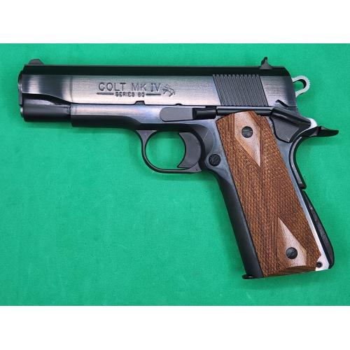 Colt 1911 4.25in barrel shiny blue new production