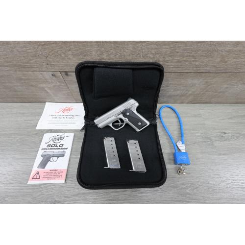 Kimber Solo Carry STS 9mm (3) mags Softcase Preowned