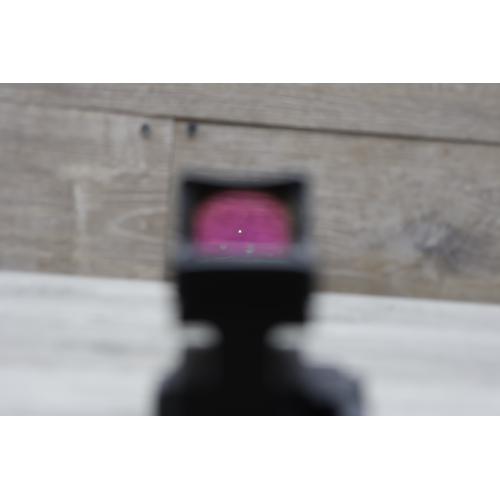 Trijicon RMR RM08G Green Triangle Dual-Illuminated Sight - MI QD Mount