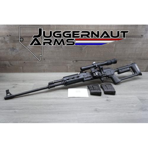 Zastava PAP M91SR 7.62x54r - POSP Optical Sight, 2 Magazines - Excellent - Z91-002523